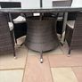 Rattan Patio Table and Chairs Image 4