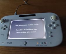 White Wii U Gamepad