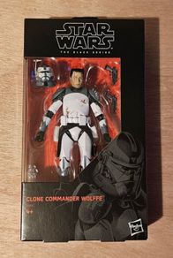 Star Wars Clone Commander Wolffe 6" Scale Black Series New & Unopened