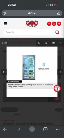 samsung american fridge freezer