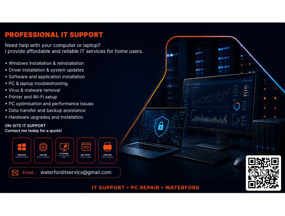 Professional IT Support and PC Repair Services - Waterford