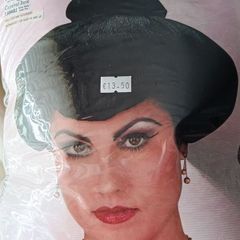 Geisha Black wig fancy dress