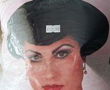 Geisha fancy dress wig