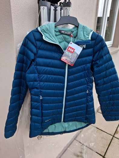 Helly Hansen - Verglas Hooded Down Insulator Jacket - Size S UK 8 - BNWT RRP 240