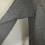 DECK by Decollage grey longline knit coatigan with hood uk 12 Image 4