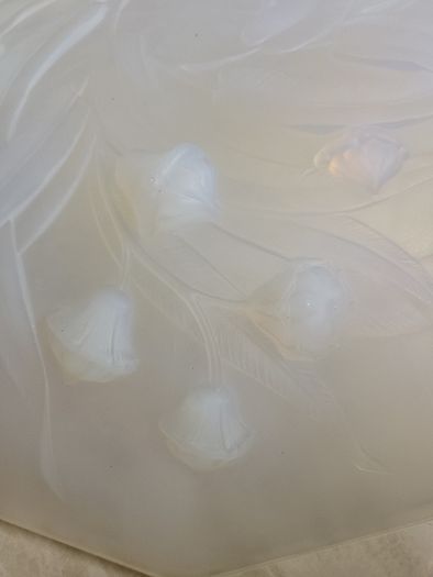 glass bowl Ezran France