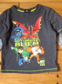 Age 4 Ben 10 Top