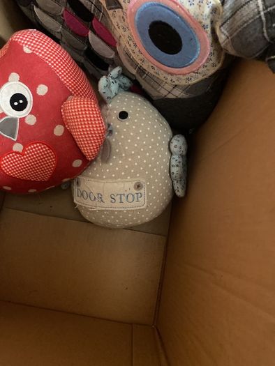 Selection of Pillows and Door Stops