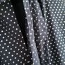 M&S navy layered high neck polka dot blouse Sz 16 Image 6