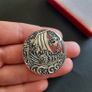 Viking Longship Brooch Metal Nautical Pin Scandinavian Style Mid-Century Jewelry Celtic Norse Dragon Boat Broach Image 5