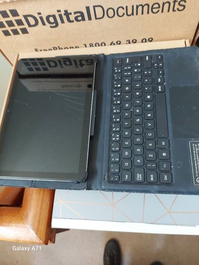 ACER 10.1 inch Tablet, Model ACTAB10KB24, FRP Pin Locked, with Keypad Hard Cover