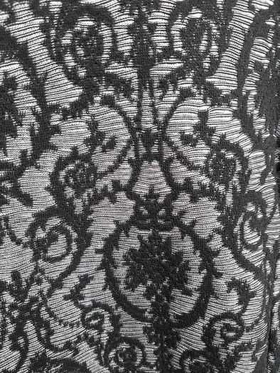 Silver & black evening top UK 30