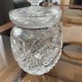 Crystal Jar - Jam or Sweet Jar. Image 3