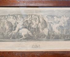 Rare 1817 Pilgrimage To Canterbury Engraving nicely