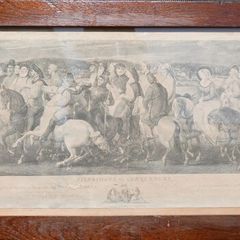 Rare 1817 Pilgrimage To Canterbury Engraving nicely