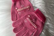 Disney Minnie Mouse Pink Winter Gloves