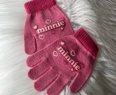 Disney Minnie Mouse Pink Winter Gloves