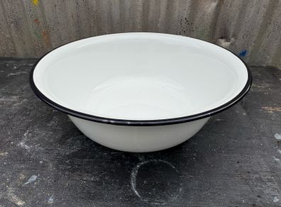 large enamel bowl c1960