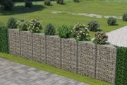 Gabion Wall Galvanised Steel 450x30x100 cm