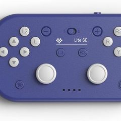 8bitdo Lite SE Bluetooth Gamepad for Switch, Switch Lite, Android and Raspberry Pi, for Gamers with Limited Mobility - Purple Edition