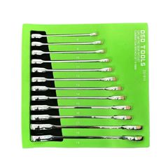 DSD Tools 12pc Metric Gear Ratchet Spanner Set