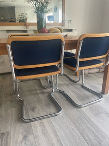 Mid Century cantilever chairs