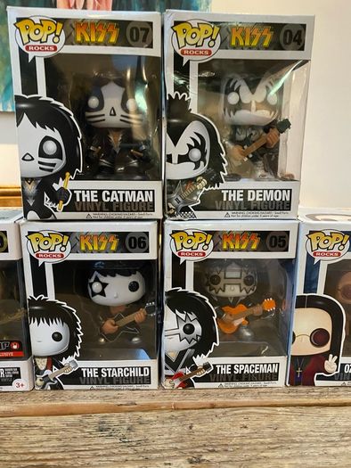 Kiss Funko Pops
