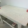 Upcycled crackled poppy table Image 5