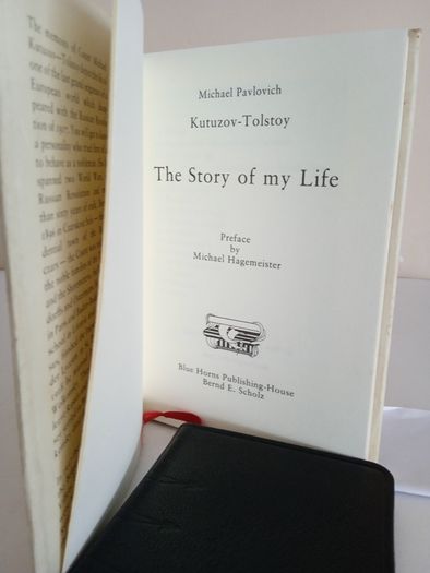 The Story of My Life by Michael Pavlovich Kutuzov-Tolstoy (RB188)