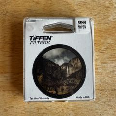Tiffen 55mm black Pro-Mist 1/4 filter + FREE PRO ND1000