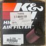Porsche 987 K&N Air Filter. Never used. Washable and reusable. Premium performance. Image 2