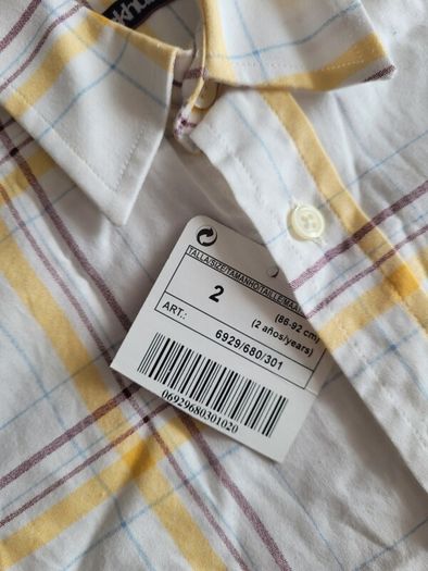 BNWT - Skhuaban Boy's Shirt, size: 2 years