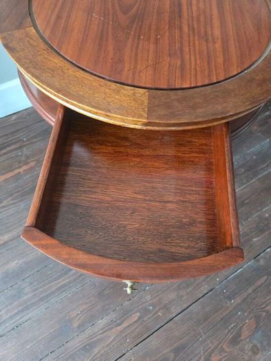 Mahogany side table