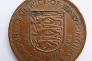 Jersey Penny 1/12 One Twelfth Of A Shilling 1960