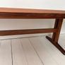 Mid Century Scandinavian Design Oiled Teak Coffee Table Image 8