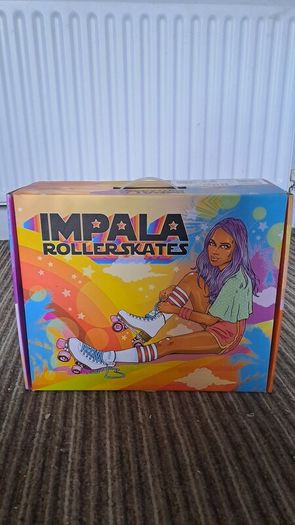 Impala Multi-Colour Pastel Roller Skates UK5