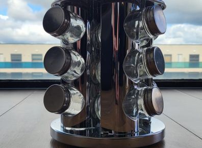 Rotating Spice Rack Organizer