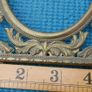 Antique -Victorian- Art Nouveau Solid Brass Picture Frame Image 5