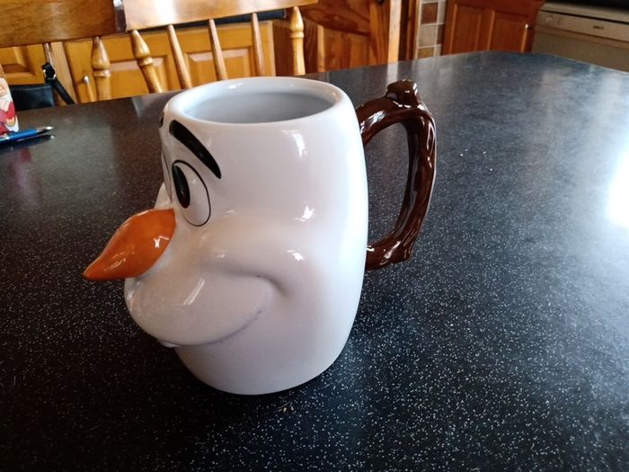 Disney Store 3d Frozen Olaf Mug