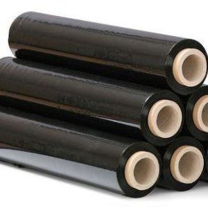 3kg Roll of Black or Clear Pallet Packing Stretch Shrink Wrap, Stretch Film STRONG!!!