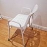 Static shower chair carer assist Image 3