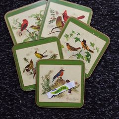 North American Song Birds - Vintage Pimpernel Coasters