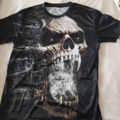 New Skull Design Tee Shirt
