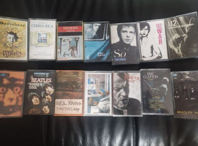 various tapes/cassettes
