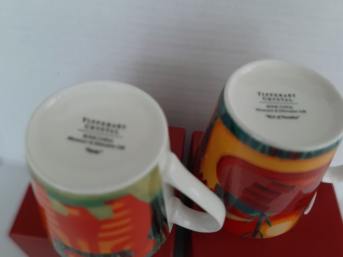 New Graham Knuttel bird of  Paradise mug in box