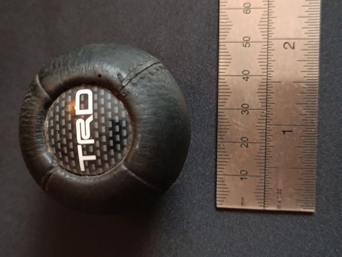 Genuine TRD Performance Shift Knob (White Lettering)