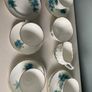 Royal Tara china  tea set fabulous blue colour Image 7