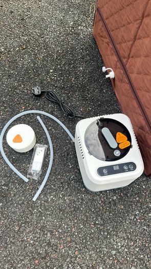 Portable Steam Sauna + Ice Bath