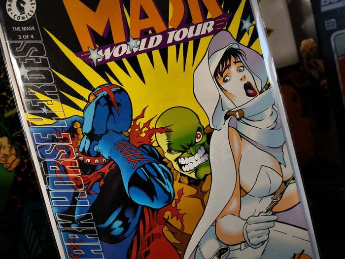 The Mask: World Tour ! Issue #3 ! 1996 ! by Dark Horse Comics !