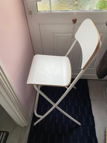 ikea foldable high stool